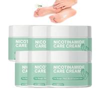 Crème de pied Niacinamide, Crème hydratante talon fissuré, Crè/me de talon pour la peau sèche et rugueuse, Lotion hydratante pour les pieds pour les talons fissurés et les peaux sèches (6)