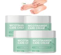 Crème de pied Niacinamide, Crème hydratante talon fissuré, Crè/me de talon pour la peau sèche et rugueuse, Lotion hydratante pour les pieds pour les talons fissurés et les peaux sèches (4)