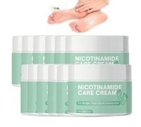 Crème de pied Niacinamide, Crème hydratante talon fissuré, Crè/me de talon pour la peau sèche et rugueuse, Lotion hydratante pour les pieds pour les talons fissurés et les peaux sèches (12)