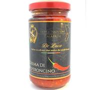 Crème De Piment Calabrese De Luca,Pot En Verre 180g,100% Italien Fabriqué En Calabre