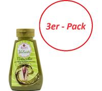 Crème de pistache premium 60% Velveti, 200 g - paquet de 3 - 100% naturelle, sans émulsifiant, sans colorant et sans huile de palme