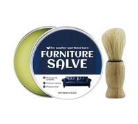 Crème de polissage pour cuir qui empêche les fissures, raviveur de couleur, revitalisant de meubles | Pour chaussures, tapisserie, canapé, chaise, tête de lit, sacs à main, vestes, entretien intérieur