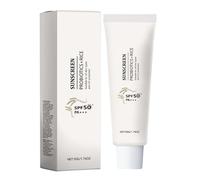 Crème De Protection Solaire Au Visage, Lotion D'écran Solaire, Crème De Crème Solaire Hydratante, Avec Légère Non Grasse, Hydratante Et Nourrissante, 5,5x12,6 Cm, Pour Les Voyages, Extérieur, Plage, U