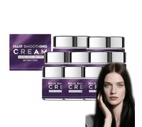 Crème de redressement et de lissage des cheveux ,Conditionneur pour cheveux bouclés et secs endommagés ,Produits de soins Frizzy Control ,Keratin Care Straightening ,Sérum pour cheveux frizzy (8)