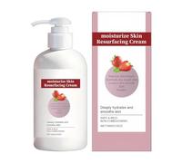 Crème de renouvellement de la peau à la fraise, avec réparation intensive quotidienne, 100 g, crème resurfaçante pour la peau à la fraise, lotion pour le corps riche et nourrissante, finition rafraîch