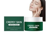 Crème de réparation de la peau Crepey, hydratant et améliore l'élasticité, soulève et pompe la peau fléchie, crème anti-vieillissement serrant et raffermissant pour la peau lâche et crepey (1)