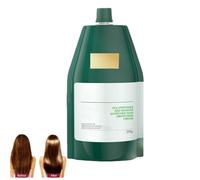 Crème de réparation des dommages aux cheveux lissant de polypeptide de kératine,Crème de redressement des cheveux protéines pour les cheveux bouclés secs endommagés (1)