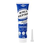 Crème de réparation murale - Agent de réparation mural facile | Kit de colle de réparation Waell | Réparer les rayures adaptées pour les cloisons sèches et le remplissage de trous de clous Solution