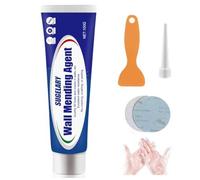 Crème de Réparation Murale, Enduit de Rebouchage Imperméable et à Séchage Rapide, Enduit de Rebouchage Pâte de Murs qui Répare Efficacement les Rayures, Trous, Fissures, Graffitis (100g -1 pièce)