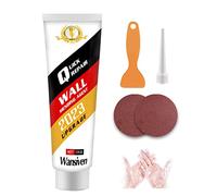 Crème de Réparation Murale, Enduit de Rebouchage Imperméable et à Séchage Rapide, Enduit de Rebouchage Pâte de Murs qui Répare Efficacement les Rayures, Trous, Fissures, Graffitis Sur les Murs (1)
