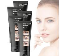 Crème de resserrement des yeux fermes instantanés, West et Mois Crème pour les yeux anti-rides rares, restauration de l'élasticité de la peau des yeux, réduit les poches et le cercle sombre (5 pcs)