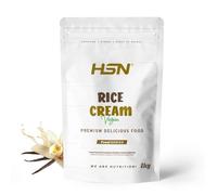 Crème de Riz de HSN | Rice Cream | Bouillie de Riz Sans Sucre | Texture Extra-Crémeuse et Douce | Non-OGM, Végétalien, Apte pour Coeliaques et aux Intolérants au Lactose | Vanille | 1 Kg