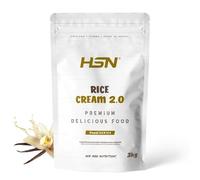 Crème de Riz de HSN | Rice Cream | Bouillie de Riz Sans Sucre | Texture Extra-Crémeuse et Douce | Non-OGM, Végétalien, Apte pour Coeliaques et aux Intolérants au Lactose | Vanille | 3 Kg
