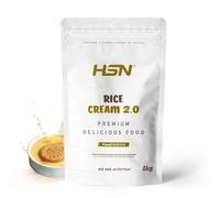 Crème de Riz de HSN | Rice Cream | Bouillie de Riz Sans Sucre | Texture Extra-Crémeuse et Douce | Non-OGM, Végétalien, Apte pour Coeliaques et aux Intolérants au Lactose | Custard Crème | 1 Kg