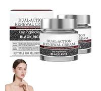 Crème de Riz Noir Skincare Coréenne Pour le Visage,Crème Lifting Raffermissante Pour la peau,Lotion réparatrice naturelle pour le visage,Korean Skincare,Creme à Base d' de Riz Noir,Black Rice, 50g (2)