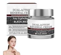 Crème de Riz Noir Skincare Coréenne Pour le Visage,Crème Lifting Raffermissante Pour la peau,Lotion réparatrice naturelle pour le visage,Korean Skincare,Creme à Base d' de Riz Noir,Black Rice, 50g (1)