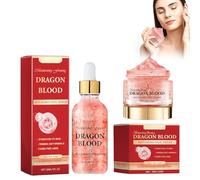 Crème De Sang De Dragon + Sérum De Sang De Dragon, Sérum Anti Rides Dragon Blood, Dragon's Blood Easy Cream, Crème Visage Raffermissante, Réduit Les Taches Et Ridules, Anti-Rides
