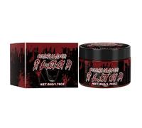 Crème de sang pour Halloween - Maquillage de faux sang d'Halloween | Kit de maquillage zombie | Maquillage de faux sang | Sang de vampire réaliste | Sang de scène lavable pour fêtes de zombie