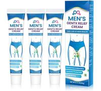 Crème De Secours Pour Hommes | 3 PC Mens Private Itch Relief Cream | Lotion Pour Les Hommes | Extraits D'ingrédients Naturels | Solution De Soins De La Peau Apaisante Et Nourrissante