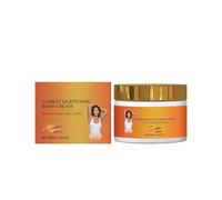 Crème De Soin à La Carotte,Creme éclaircissante Au Carotte,Lait Corps Nourrissant Carotte,Ingrédients Origine Naturelle,Réparateur De Barrière Cutanée,Extrait Carotène Et Huile D'argan,Unifie Le Teint