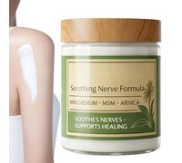 Crème de soin apaisante, lotion pour le corps, 50 g, hydratant pour la peau avec construction douce, accessoire de soins de la peau réconfortant avec design lisse, équipement de bien-être