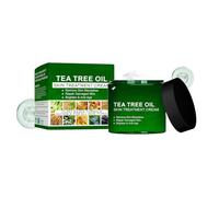 Crème de soin de la peau à l'huile d'arbre à thé, à l'huile d'arbre à thé bio, cosmétique naturel pour les peaux impures, pour tous les types de peau (1 pièce)