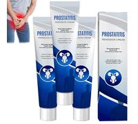 Crème de soin pour homme, Baume apaisant pour l'aine, les cuisses et les peaux sensibles, Crème de soin entre les jambes, Soulagement doux et efficace, Testé dermatologiquement (3 Pièce)