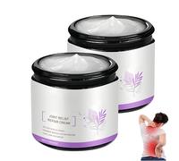 Crème de soin pour le corps - Soulage les douleurs articulaires et les genoux, Ingrédients naturels, Légère, non grasse, Soin nourrissant en profondeur pour tous types de peau (2Pièce)