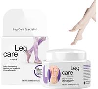 Crème de soin pour les jambes, crème de soin contre les varices, hydratante pour les jambes, soulage les crampes et les douleurs aux jambes, pour tous types de peau