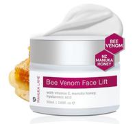 Crème de soin visage au venin d'abeille naturel avec miel de Manuka actif, karité, beurre de cacao et jojoba - la solution la plus puissante de la nature