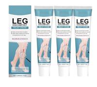 Crème de soins aux jambes, crème hydratante en relief du mollet, lotion hydratante apaisante, apaise la fatigue musculaire, une formule douce adaptée à la peau, absorbant rapidement (3pcs)