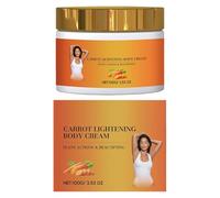 Crème De Soins, Carotte Lite + Éclaircissement De La Peau, Bouts De Crème Corporelle Éclaircissante 7.1x7.1x4.3cm / 2.8x2.8x1,69 Pouces Nourrissants Et Réparations/Parfumées Et Apaisant Pour Une Uti