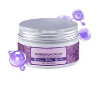 Crème de sommeil au magnésium, lotion au magnésium naturel avec huile d'amande et vitamine E, apaise et sommeil, détend le corps et l', 100 g