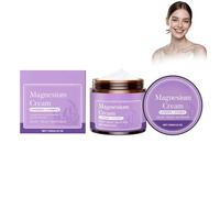 Crème De Sommeil Humide 120g, Crème Au Magnésium Pour Le Sommeil, Gel Au Magnésium, Pour Le Confort Musculaire Et Une Bonne Relaxation, Améliore Le dormir, Apaise La Peau