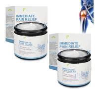 Crème de Soulagement de Douleur Ourlyard Magnesium,Crème de Guérison de Magnésium,Crèmes de Réparation Articulaire Professionnelles,Les Types de Peau Painrelief pour le dos cou Mains Genou (2)