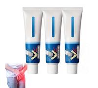Crème de soulagement pour hommes - Formule apaisante et hydratante, à absorption rapide et non grasse avec des extraits naturels, adaptée à tous les types de peau (3 pcs)