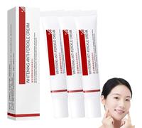 Crème de taches de rousseur de Blanage de l'Aimierbuy, blanchiment fuyan et crème anti-fracas, dissolvant sombre pour le visage, correcteur de taches brun mélasma (3Pcs)