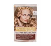 Crème de teinture pour cheveux - Loréal Paris Excellence - Blond Clair 8U - Triple Protection - 48ml