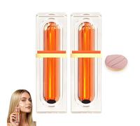 Crème de tonification de maquillage japonaise de vitamine C,Cinq tonifications de vitamine C,Crème hydratante pour le visage pour tous les types de peau,Utilisation légère et quotidienne(2PCS)