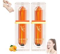 Crème De Tonification De Maquillage VitaminC, Crème De Tonification De Cinq Vitamines C, Concealeur Hydratant Éclairant, Finition Naturelle, Légère De Longue Durée, Pour Diverses Peaux(2PCS)