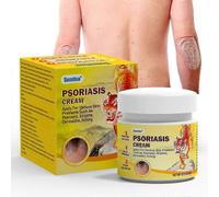Creme De Traitement Du Psoriasis, Creme Apaisante Anti-Demangeaisons Pour La Peau, Formule Apaisante Et Calmante, Hydratante Pour Les Rougeurs Et L'inconfort