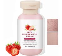 Crème De Traitement Pour La Peau à La Fraise, Crème Resurfaçante Pour La Peau à La Fraise, Lotion De Traitement Aux Pour Les Jambes Atteintes Et Rugueuses, Apaise La Chair De Poule, Lotion Hydratante