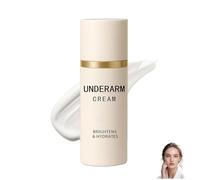 Crème d'éclaircissement des aisselles pour le ton lisse et uniforme, éclaire et hydrate la crème sous les arasmètres, pas de blanchiment, éclaircit la terne d'éclaircisse du teint, (1PC)