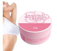Crème décolorante - 50 g d'éclaircissement intime de l'intérieur des cuisses, beurre corporel é non irritant, solution éclaircissante pour la peau longue durée pour les femmes sèches et sensible