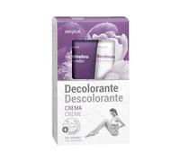 Crème décolorante pour cheveux pour visage et corps, spécial peau sensible, kit complet 2 x 75 ml | Comprend décolorant, activateur, plateau et spatule