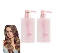 Crème définissante pour cheveux bouclés,crème anti-frisottis pour cheveux bouclés,gel sculptant anti-frisottis naturel,crème coiffante anti-frisottis pour femmes, lissage pour cheveux bouclés (2pcs)