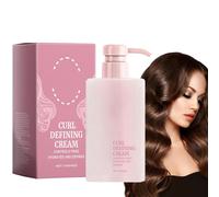 Crème Définissante Pour Cheveux Bouclés, Hair Halo, 2 Pièces, Anti-Frisottis, Hydratante Et Lissante Pour Cheveux Bouclés Et Ondulés (Taille Unique, 1 Pièce)