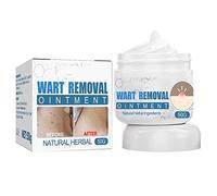 Crème D'élimination Des Pétéchies,50g De Pommade Anti-verrues Portable,Natural Herbal Extract Warts Treatment Cream Instant Blemish Removal Cream Flat Wart Clearing Cream for All Skin Types (1 Pcs)