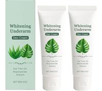 Crème déodorante éclaircissante avancée pour les aisselles et le corps, composée à 60% d'un complexe végétal naturel, réduit les taches brunes, apaise les irritations et contrôle les odeurs.