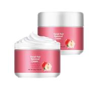 Crème d'épilation du visage à la coiffure, crème à la coiffure pour le visage des femmes, peau visiblement lisse en seulement 5 minutes, dites adieu à l'ombre et au chaume (2PCS)